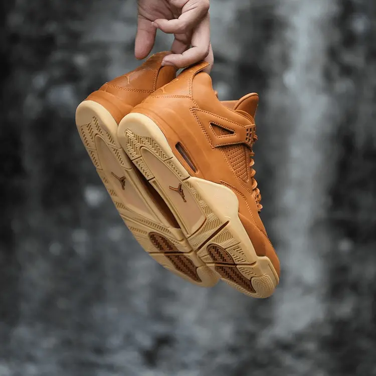 Giày Nike Air Jordan 4 Premium 'Wheat' 819139-205 - Ảnh 3