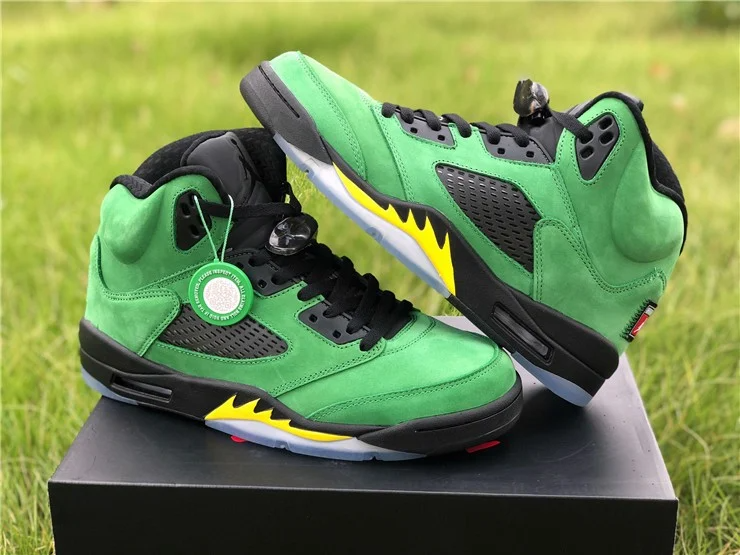 Giày Nike Air Jordan 5 Retro SE 'Oregon' CK6631-307 - Ảnh 3