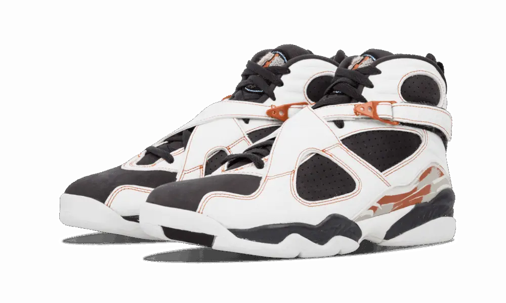 Alternative view of Giày Nike Air Jordan 8 Retro LS 'Black Toe' 317258-104