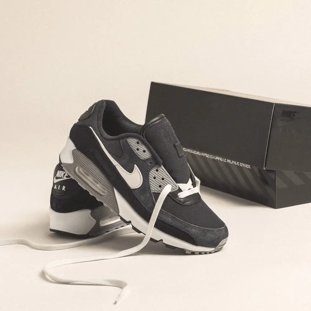 Giày Nike Air Max 90 Premium 'Off-Noir Particle Grey' DA1641-003 - Ảnh 4