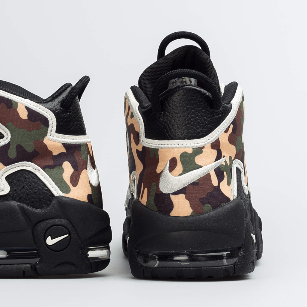 Giày Nike Air More Uptempo QS GS 'Camo' CJ0930-001 - Ảnh 5