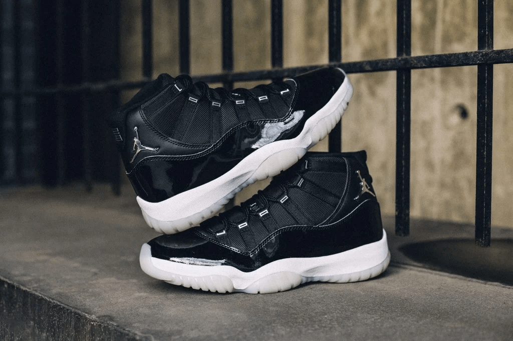 Giày Nike Air Jordan 11 Retro GS Jubilee 25th Anniversary 378038-011 - Ảnh 3