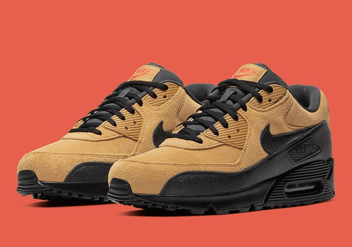 Giày Nike Air Max 90 'Wheat Black' AJ1285-700 - Ảnh 3
