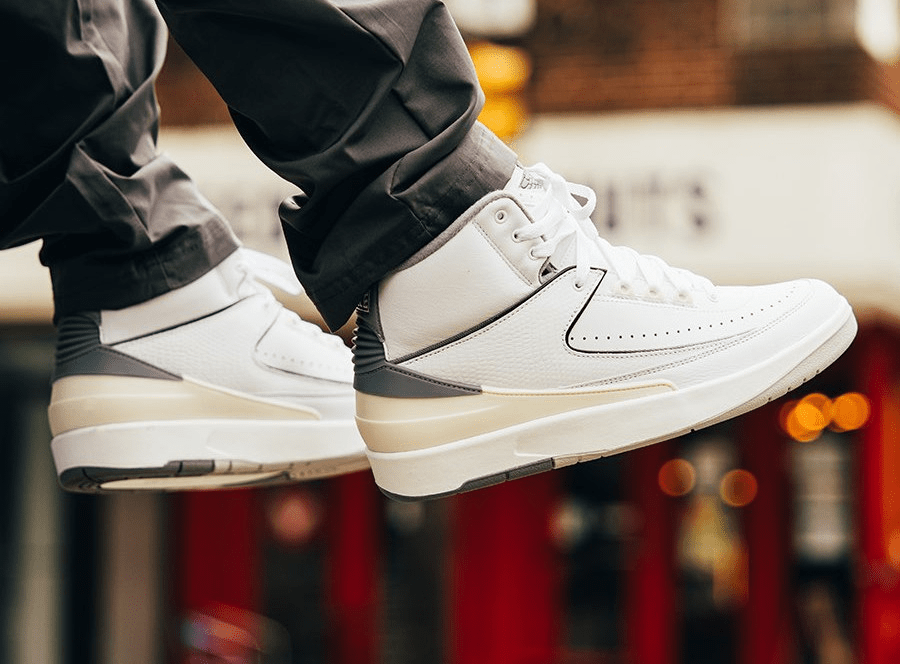 Giày Nike Air Jordan 2 Retro 'Cement Grey' DR8884-100 - Ảnh 4