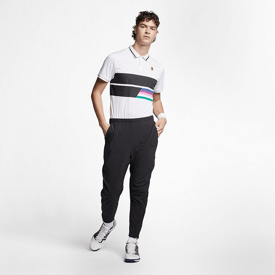 Áo Nike Court Advantage Classic Men’s Tennis Polo AJ7847-100 - Ảnh 5
