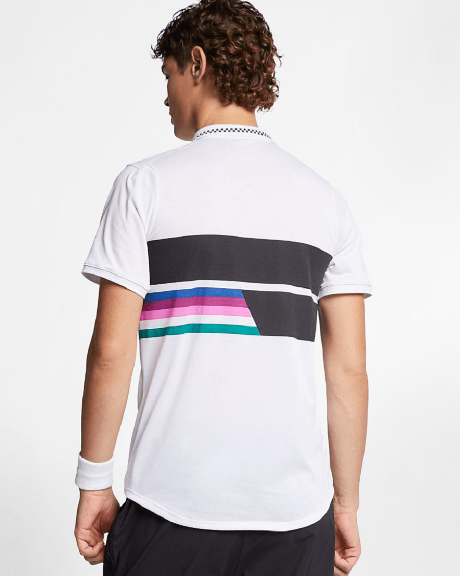 Áo Nike Court Advantage Classic Men’s Tennis Polo AJ7847-100 - Ảnh 4