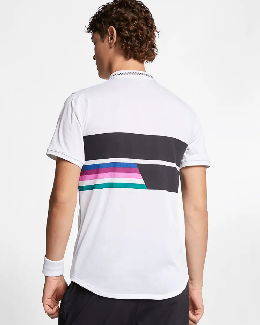 Áo Nike Court Advantage Classic Men’s Tennis Polo AJ7847-100 - Ảnh 4