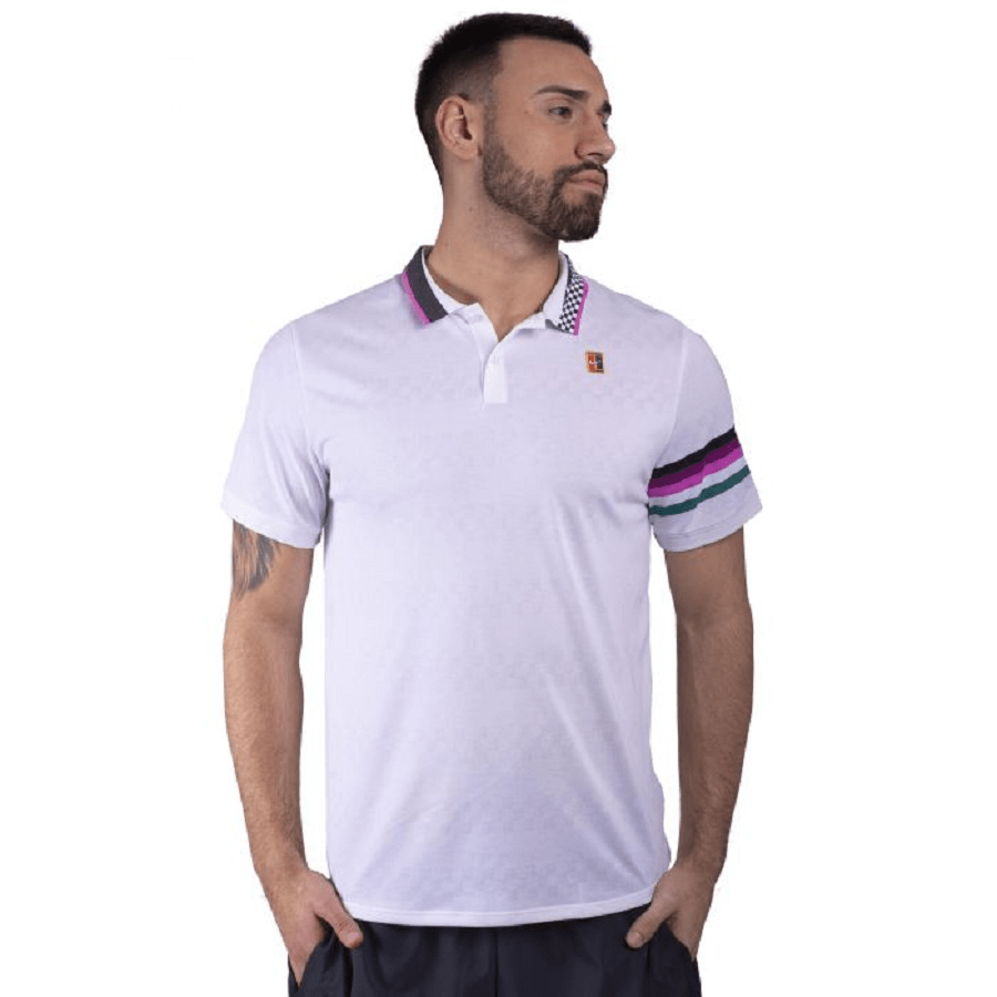 Áo Nike Court Advantage Performance Tennis Polo AJ8072-101 - Ảnh 3