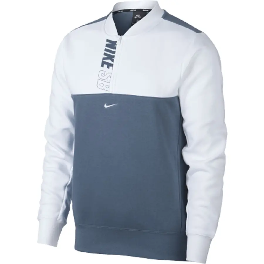 Áo Nike SB Skateboarding Pullover Mock Neck Thunderstorm AJ9735-100