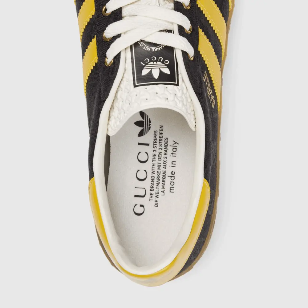 Giày Adidas X Gucci Gazelle Sneaker 'Black' 737967-FAAW3-1084 - Ảnh 6