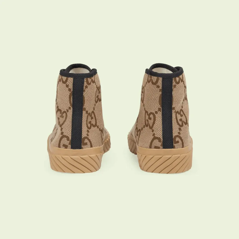 Giày Gucci High-top Maxi GG Sneaker 'Camel' 703034-UKOH0-2590 - Ảnh 4