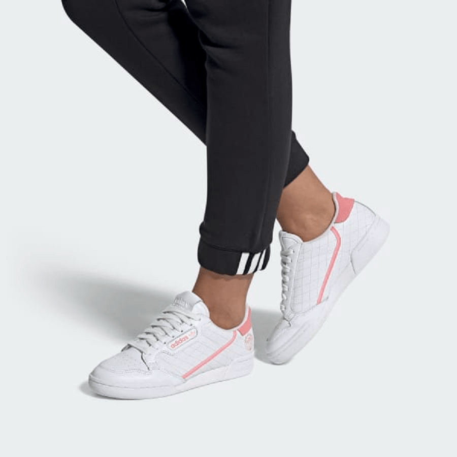 Giày Adidas Orginals Continental 80 'Pink White' FV3918 - Ảnh 3