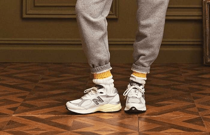 Giày New Balance 990v3 'MiUSA Sea Salt' M990AL3 - Ảnh 2