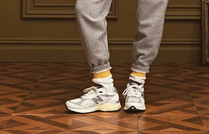 Alternative view of Giày New Balance 990v3 'MiUSA Sea Salt' M990AL3