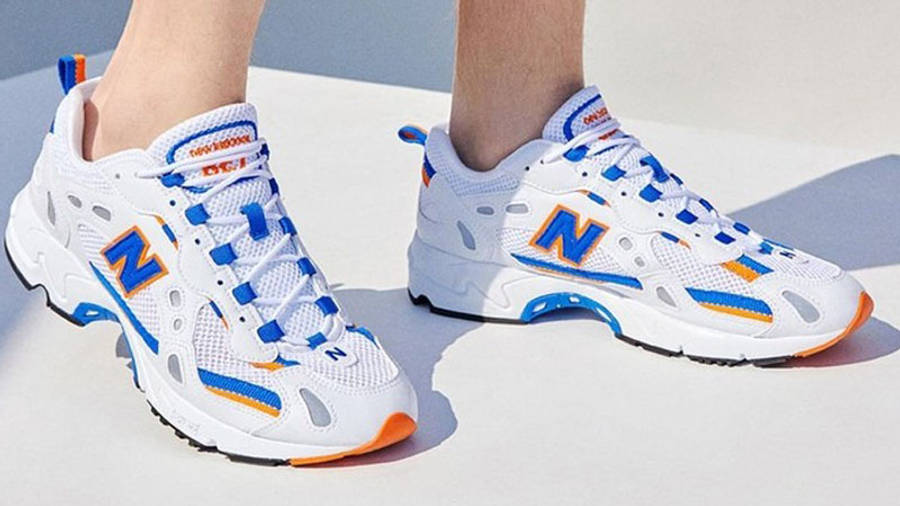 Giày New Balance 827 'Blue Orange' ML827AAA - Ảnh 5