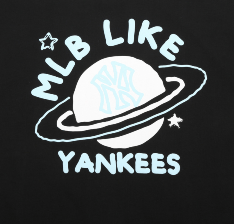 Áo MLB Like Galaxy Yankees Black 31TSP3131-50L - Ảnh 3