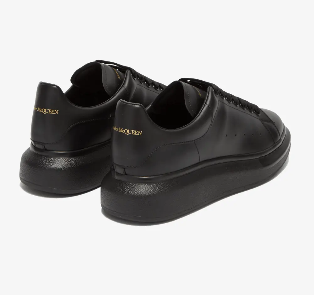 Giày Alexander McQueen Oversized Sneaker 'All Black' 553761-WHGP0-1000 - Ảnh 3