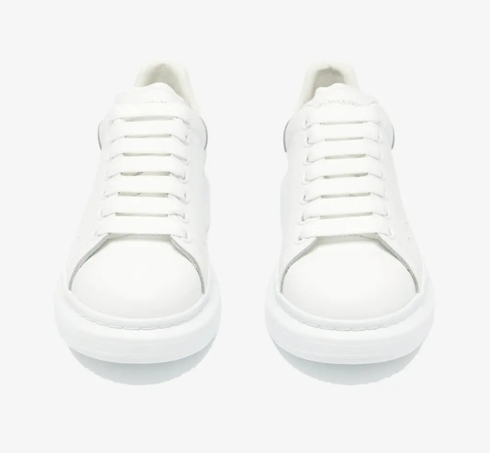 Giày Alexander McQueen Wmns Oversized Sneaker 'White' 553770-WHGP0-9000 - Ảnh 4