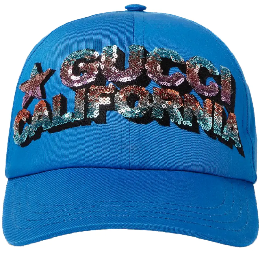 Mũ Gucci Logo Embellished 'Blue' 703207-4HAPQ-4969