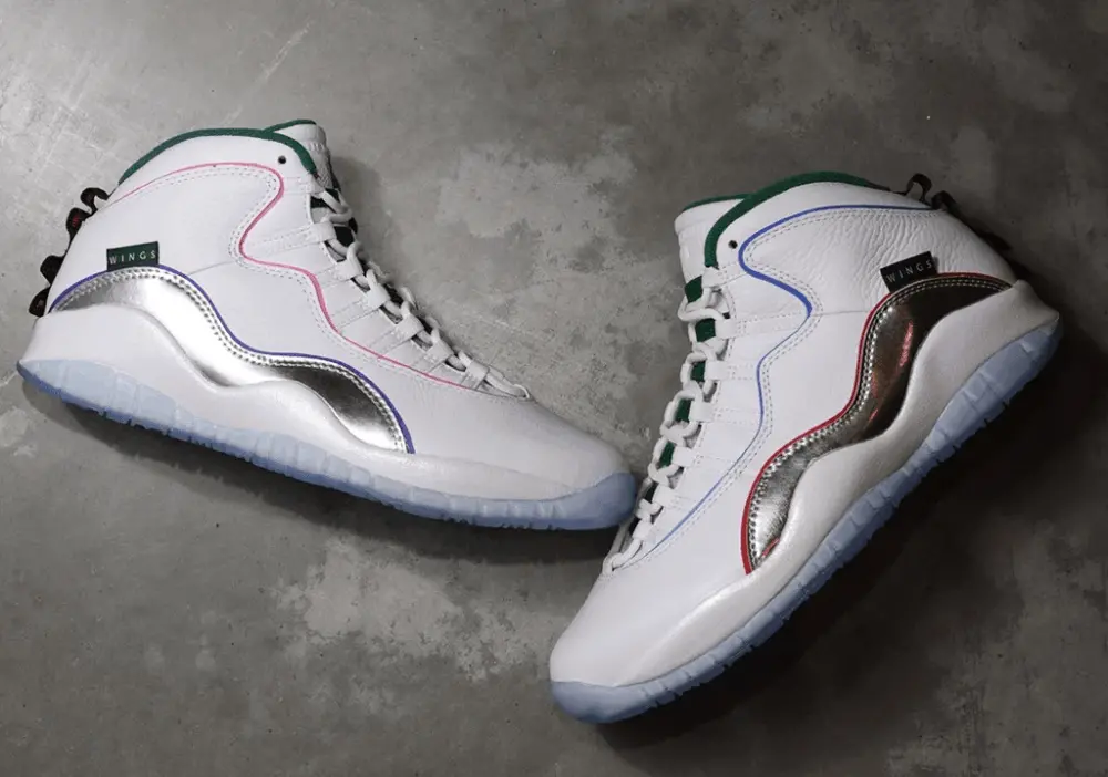 Giày Nike Air Jordan 10 Retro 'Wings' CK4352-103 - Ảnh 3