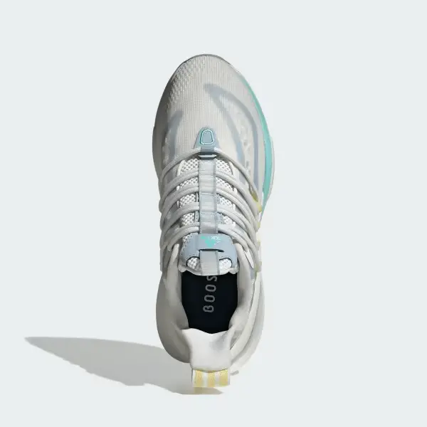Giày Adidas Wmns AlphaBoost V1 'Crystal White Flash Aqua' IE9727 - Ảnh 4