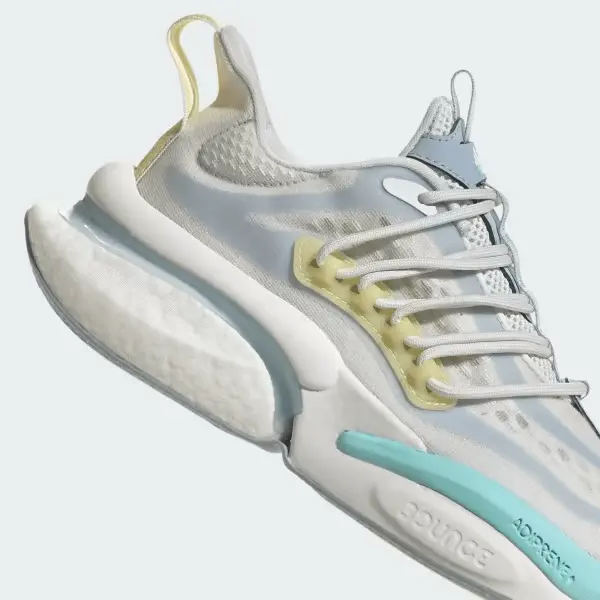 Alternative view of Giày Adidas Wmns AlphaBoost V1 'Crystal White Flash Aqua' IE9727