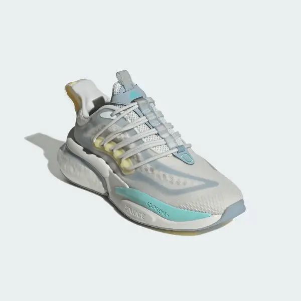 Giày Adidas Wmns AlphaBoost V1 'Crystal White Flash Aqua' IE9727 - Ảnh 5