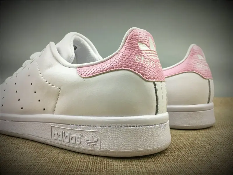 Giày Adidas Orginials Stan Smith Cloud White Pink FW2714 - Ảnh 3