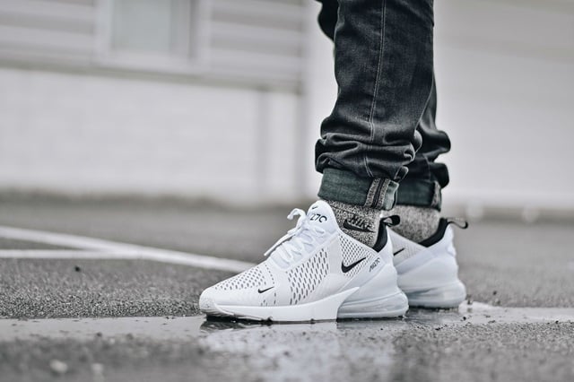 Giày Nike Air Max 270 'White Black' AH8050-100 - Ảnh 4