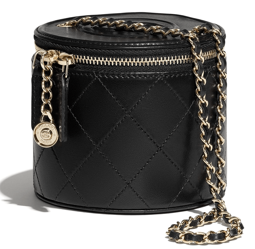 Túi Chanel Small Vanity With Chain Lambskin 'Black' AP2193-B05720-94305