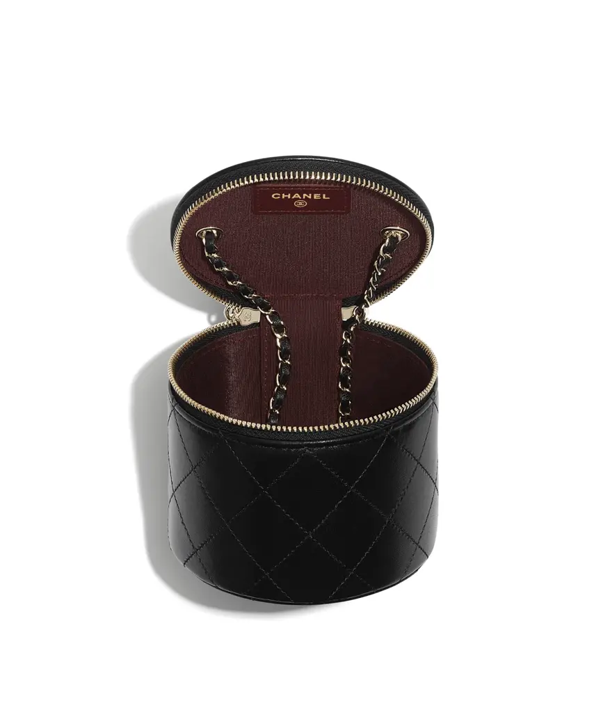 Túi Chanel Small Vanity With Chain Lambskin 'Black' AP2193-B05720-94305 - Ảnh 3