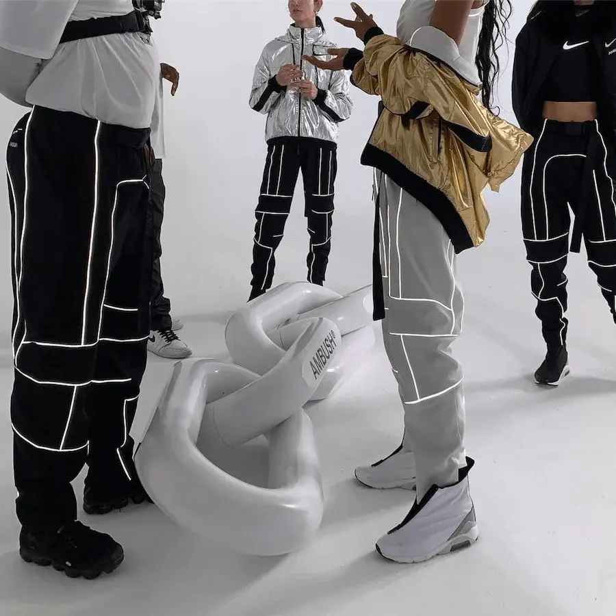 Alternative view of Giày Nike x Ambush Air Max 180 High White BV0145-100