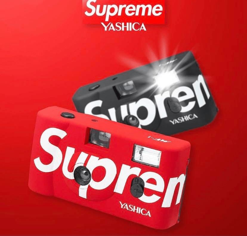 Máy ảnh Supreme Yashica MF-1 Camera Red SS21 - Ảnh 2