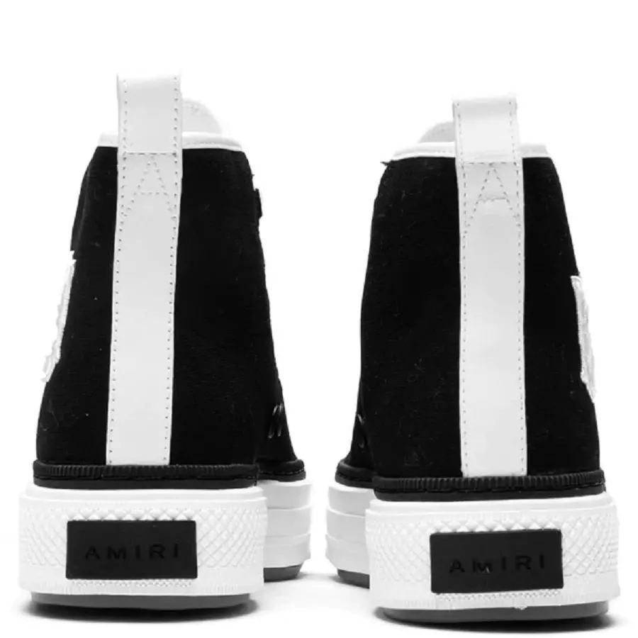 Giày Amiri Court Hi ‘Black White’ PS23MFS015-004 - Ảnh 3