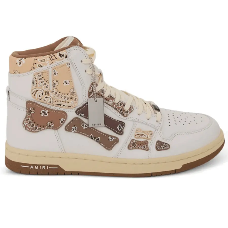 Giày Amiri Skel Top Hi ‘Bandana’ MFS032-126