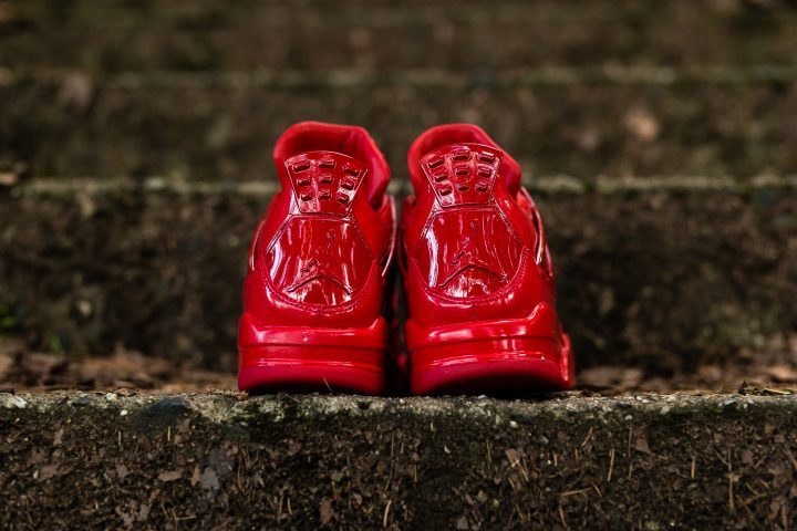 Giày Nike Air Jordan 11LAB4 'Red Patent Leather' 719864-600 - Ảnh 6
