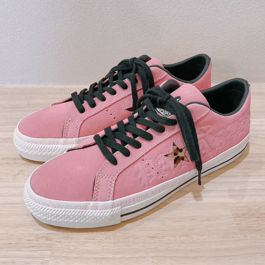 Giày Converse One Star Pro Ox Sean Pablo Paradise 90s 'Pink' 171325C - Ảnh 4