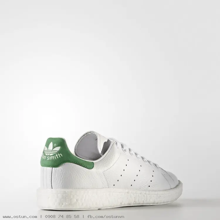 Giày Adidas Stan Smith Boost 'White Green' BZ0528 - Ảnh 3