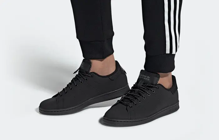 Giày Adidas Stan Smith 'Core Black' BD7434 - Ảnh 3