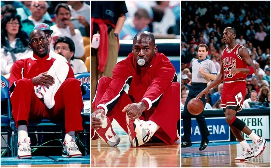 Alternative view of Giày Nike Air Jordan 4 Retro OG Fire Red 2020 DC7770-160