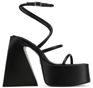 Giày cao gót Naked Wolfe ANGEL 'BLACK LEATHER'