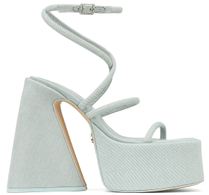 Giày cao gót Naked Wolfe ANGEL 'LIGHT DENIM'