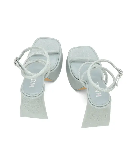 Giày cao gót Naked Wolfe ANGEL 'LIGHT DENIM' - Ảnh 5