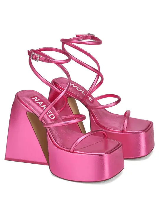 Alternative view of Giày cao gót Naked Wolfe ANGEL 'PINK METALLIC'
