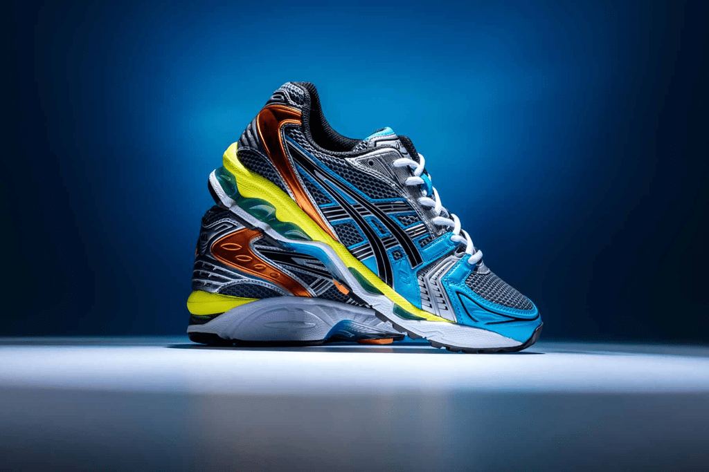 Giày Asics Angelo Baque x Gel Kayano 14 'Blue Multi' 1201A365-001 - Ảnh 3