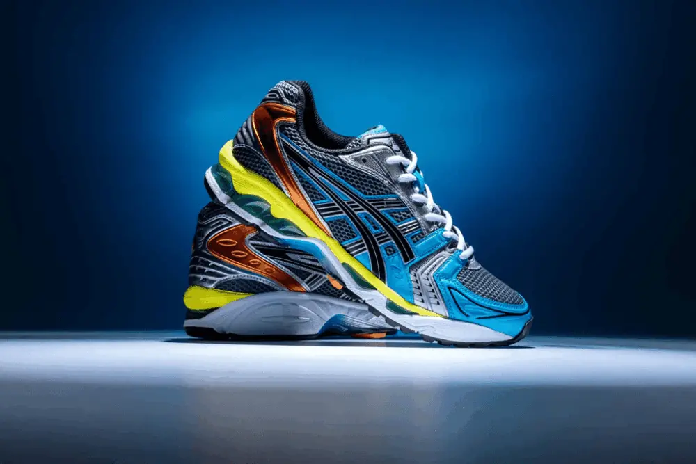 Giày Asics Angelo Baque x Gel Kayano 14 'Blue Multi' 1201A365-001 - Ảnh 3