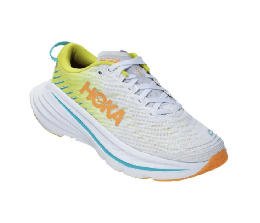 Alternative view of Giày Hoka One Bondi X Yellow Orange 1113513-WEPR