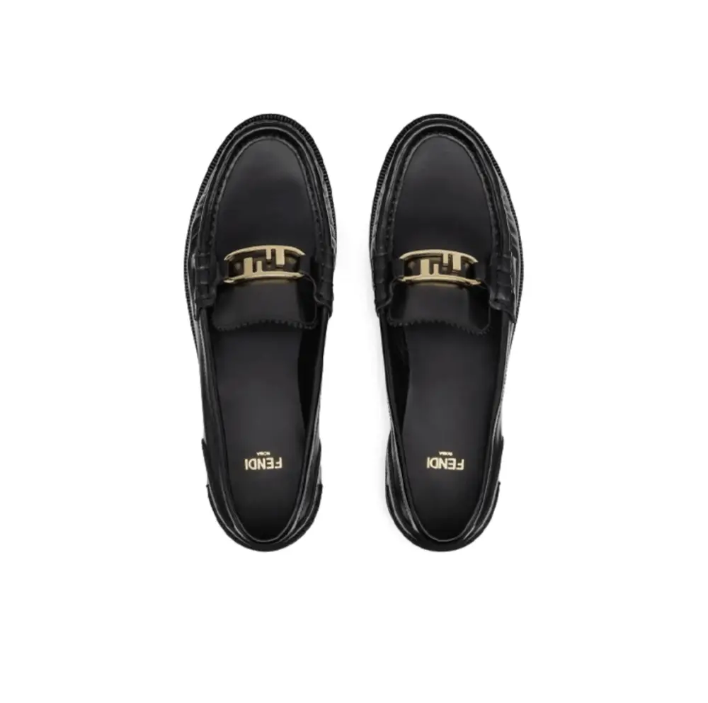 Giày Fendi Loafer O’lock 'Black' 8D8240NA7F0QA1 - Ảnh 4