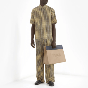 Alternative view of Áo Fendi Viscose Shirt 'Beige' FS0795AFXE-F0UNT