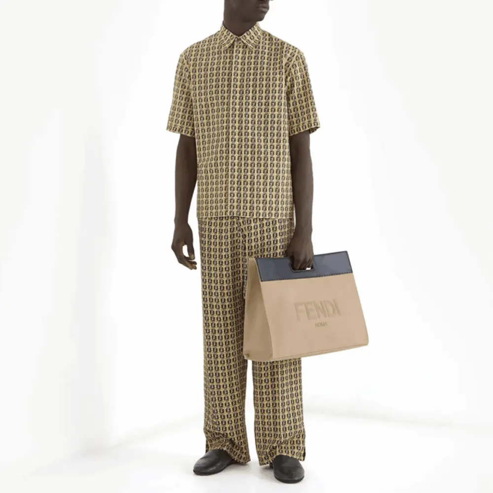 Alternative view of Áo Fendi Viscose Shirt 'Beige' FS0795AFXE-F0UNT